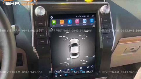 Màn hình DVD Android Tesla Toyota Prado 2018 - nay